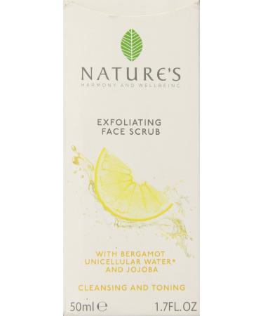 Nature's Exfoliating Face Scrub 1.7 Ounce