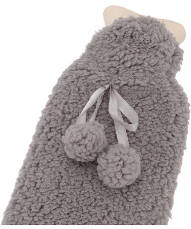 LBEC Rubber Hot Water Bottle - Safe Durable Multifunctional Heater | Dark Gray | International Shipping - Buy Online on SooperMarket.com