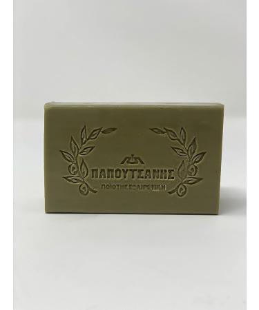 Papoutsanis Pure Greek Olive Oil Soap Bars 8.8 oz - Pack of 4 (250g) - Buy Online on SooperMarket.com