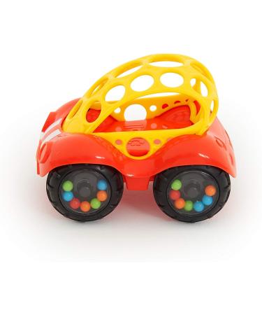 Buy Bright Starts Oball Toy Car - Rattle Motor Toy for Babies & Toddlers (3+ Months) - Random Color (Blue or Red) - Buy Online on SooperMarket.com