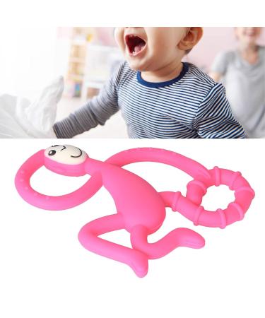 Silicone Monkey Teething Toy - Portable & High Toughness Baby Teether for Home & Travel - Buy Online on SooperMarket.com
