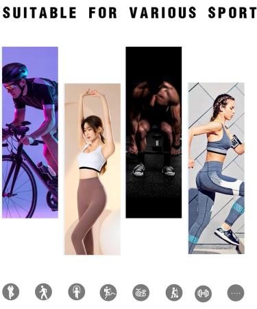 FITCENT Elastic Heart Rate Monitor for Garmin Wahoo Polar H10 Coospo & More - Enhanced Fitness Tracking - Buy Online on SooperMarket.com