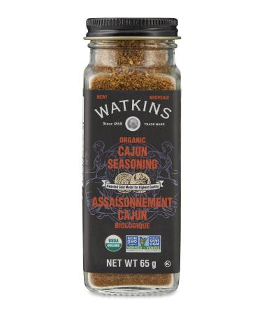 Watkins Gourmet Organic Spice Jar Cajun Seasoning Non-GMO Kosher 65 g