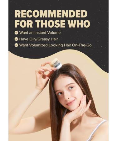 I DEW CARE Dry Shampoo Powder Refill | Non-Aerosol Benzene-Free Travel Size | Mattifying Root Boost with Black Ginseng | No White Cast for Teens Women and Men - Buy Online on SooperMarket.com