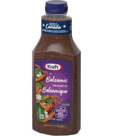 Kraft Balsamic Salad Dressing 425 ml Bottle Balsamic 425 ML (Pack of 1) - Buy Online on SooperMarket.com