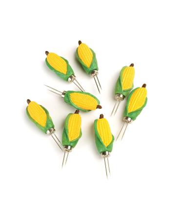 Charcoal Companion Classic Mini-Corn Corn Holders 4 Pairs