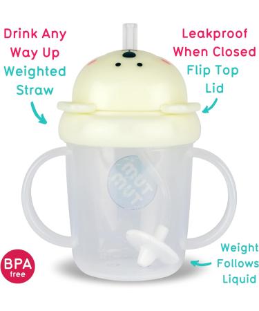 TUM TUM Tippy Up Free Flow Sippy Cup - 200ml BPA Free (Pete Polar Bear) | Toddlers Sippy Cup - Buy Online on SooperMarket.com