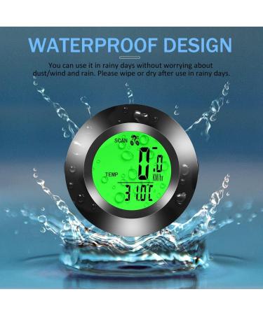 Multifunction Waterproof Bicycle Computer | Speedometer with 20 Functions & 3-Colored Backlit Display | Ideal for Adults & Children - Buy Online on SooperMarket.com