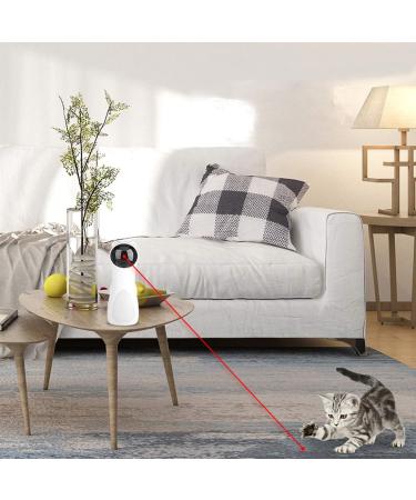 Cat Laser Toy Automatic Interactive Cat Laser Toy Pet Chasing Toy Cat Laser Pointer Cat Light Toy Laser Cat Indoor Electric Toy for Chasing USB Rechargeable Pet Teasing Toy Kitten Laser Toy Handheld - Buy Online on SooperMarket.com