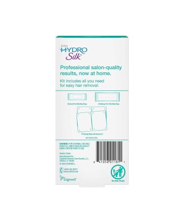 Schick Hydro Silk Waxing Strips - Face & Bikini Soft Wax Kit for Women - Buy Online on SooperMarket.com