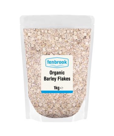 Organic Barley Flakes 1kg | Certified Organic by Fenbrook Organic