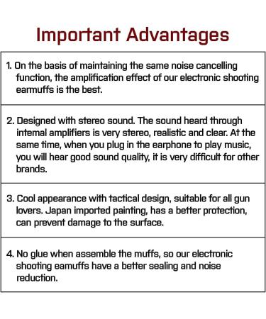 ACT FIRE Shooting Earmuffs Elite - Hearing Protection for Gun Range - Matte Black - One Pair - Buy Online on SooperMarket.com