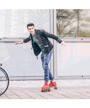 Patikil Roller Skate Toe Stops - Black Rubber Brake Stoppers with Screwdriver | Shop Now - Buy Online on SooperMarket.com
