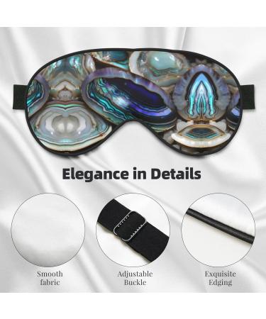 Buy Abalone Nacre Soft Sleep Eye Mask - Breathable Travel Eye Patch for Women | Relaxation & Comfort - Buy Online on SooperMarket.com