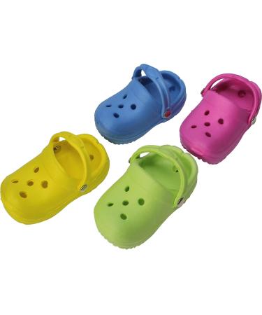 Bonka Bird Toys Mini Sandals Colorful Versatile Chew Parrot Budgie Finch Quaker Dove Parrotlet (4) Sandals