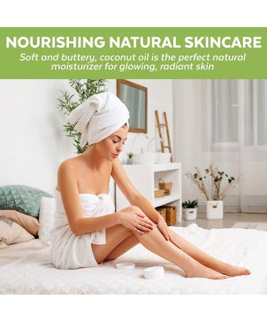 Organic Coconut Oil - Unrefined and Cold-Pressed  Natural Hair Oil  Skin Oil and Cooking Oil with Fresh Flavor  Non-GMO Extra Virgin Coconut Oil (Aceite de Coco)  USDA Organic  32 oz - Buy Online on SooperMarket.com
