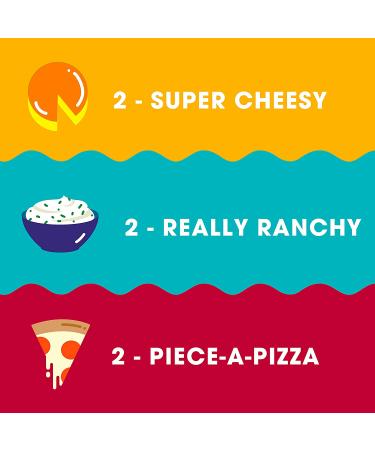 Shop Hilo Life Keto Snack Mix 6 Count Ã¢â¬â Low Carb Variety Pack: Super Cheesy  Really Ranchy  Piece-A-Pizza - Buy Online on SooperMarket.com
