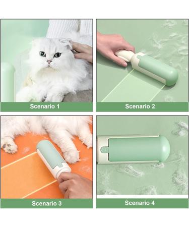 3-Piece Animal Hair Remover Lint Roll Reusable Lint Brush for Cat & Dog Hair - Perfect for Clothing Sofa Car Bed & Carpet - Buy Online on SooperMarket.com