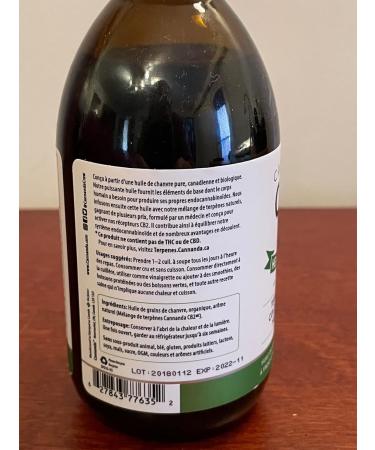 CB2 Hempseed Oil - 240ML / 200 000MG - Original Formula - Unflavoured Version - Buy Online on SooperMarket.com