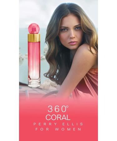 Perry Ellis 360 Coral Eau De Parfum Spray 6.8 Oz - Buy Online on SooperMarket.com
