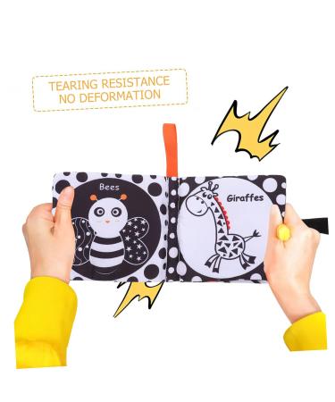 Buy Ibasenice 7-Stage Fabric Book for Children - Soft Early Education Book Set & Toddler Toys | International Shipping Available - Buy Online on SooperMarket.com