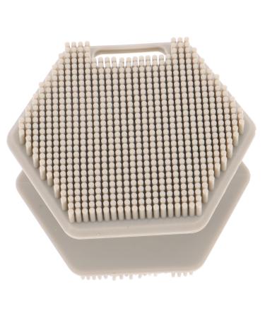 Gogogmee Face Brush Face Washer Brush Facial Cleansing Brush Exfoliator Face Cleansing Brush Exfoliator Facial Wash Brush Face Cleansing Brush for Blackhead Face Exfoliator 6.50X6.50X4.00CM Grey