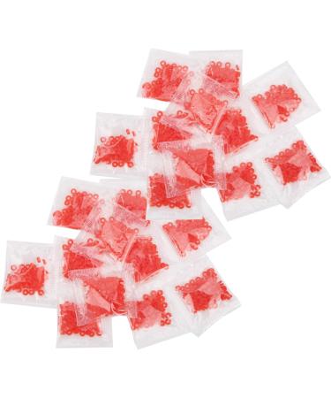100 Bags Fishing Pellet Bait Bands - Rubber Rings for Carp Fishing Hair Rigs & Hooks | Coarse Fishing Terminal Tackle 3x1mm - International Shipping Available - Buy Online on SooperMarket.com