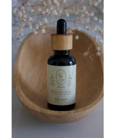 Buy Oila Premium USMA Oil - 100% Pure Cold-Pressed Natural Oil for Fast Hair Growth Eyelash & Eyebrow Care | Sustainable & Vegan - Buy Online on SooperMarket.com