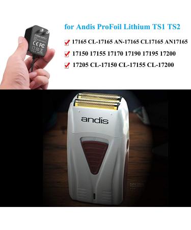 Replacement Andis Shaver Charger for 17150 17165 TS-1 TS-2 Foil Shaver - Compatible Charger - Buy Online on SooperMarket.com