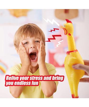 Stobok Squeaky Shrilling Chicken Toy - Fun Noise-Making Gadget for Children & Dogs | International Shipping - Buy Online on SooperMarket.com