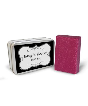 Banging Beaver Bath Bar - Luxury Bath Soap for Women - Handmade novelty soap Pink Made in the USA