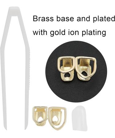 Halloween Hip Hop Teeth Hip Hop Hollow Tooth Convenient 2 Brass Fashionable for Party for Fashion Show for Festival(gold) - Buy Online on SooperMarket.com