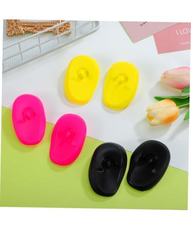 Baluue Professional Ear Protectors 3 Pairs Dye Earmuffs Coloring Ear Cover Shield Waterproof Cap - Buy Online on SooperMarket.com