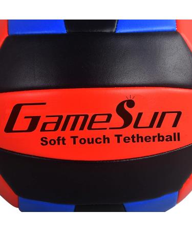 Soft Touch Portable Tetherball Game Set for Kids - Red Blue Black | GAMESUN - Buy Online on SooperMarket.com