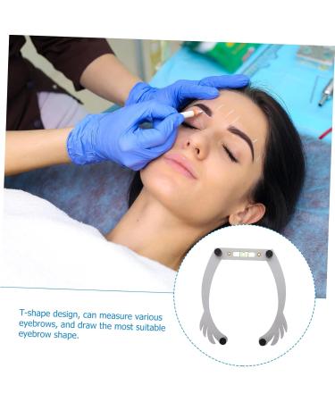 Beavorty 4pcs white eye brow shaping kit white outfit eyebrow shaping kit suite foldable eyebrow line - Buy Online on SooperMarket.com