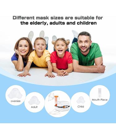 Nebulizer Machine for Adults & Kids - Includes 1 Set of Accessories - Jet Nebulizer for Daily & Home Use - Buy Online on SooperMarket.com
