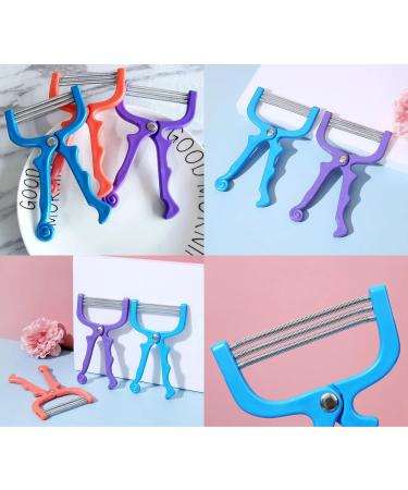 2-Piece Facial Hair Remover Handheld Spring Beauty Epilator Tool - Random Color - Buy Online on SooperMarket.com