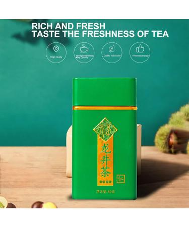 Dragon Well Green Tea Chinese Green Tea Canned Loose Leaf Picked Before Pure Brightness Longjing Tea Thick Loose Leaf Tea - Buy Online on SooperMarket.com