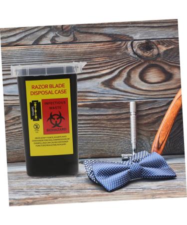 Beavorty 10 STK Klinge Storage Box | Disposable Container for Used Razor Blades & Broken Blades | Safe Plastic Lip & Mussel Shell Design - Buy Online on SooperMarket.com