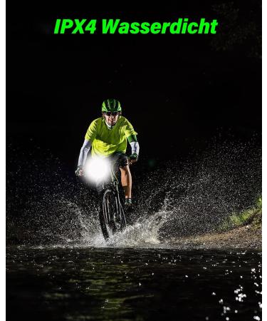 LED Bike Lighting Set - USB Rechargeable Waterproof Bicycle Lights for Kids & Adults - StVZO Approved Front & Rear Lamps - Buy Online on SooperMarket.com