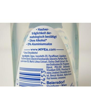 Genuine Authentic German Nivea Deodorant Fresh Natural Aluminum Free 1.69 fl.oz / 50ml - Buy Online on SooperMarket.com