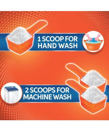 Tide Plus Detergent Washing Powder with Extra Power Lemon and Mint Pack - 500 g + SCOOPER - Buy Online on SooperMarket.com