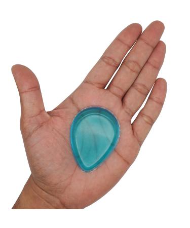 2 x Silicone Makeup Sponge - Transparent Applicator & Blender | Washable Beauty Tool for Flawless Facial Makeup - Buy Online on SooperMarket.com