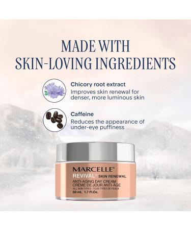 Marcelle Revival+ Skin Renewal Holiday Gift Set Renewing & Redensifying Anti-Aging Skin Care Routine for All Skin Types 45+ Hypoallergenic Fragrance-Free Paraben-Free Cruelty-Free - Buy Online on SooperMarket.com