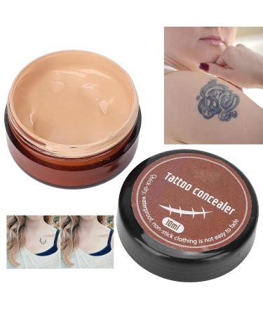 Waterproof Tattoo Cover Up Makeup by ANGGREK - Concealer for Skin Acne, Marks, Freckles, and Scars - 10ml for Men and Women - Buy Online on SooperMarket.com