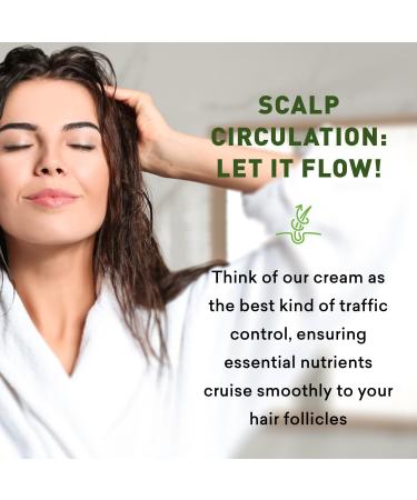 Bald Spot Hair Growth Cream | Scalp Treatment for Receding Hair | Just Nutritive | 4 Oz | Unisex Hair Restoration - Buy Online on SooperMarket.com