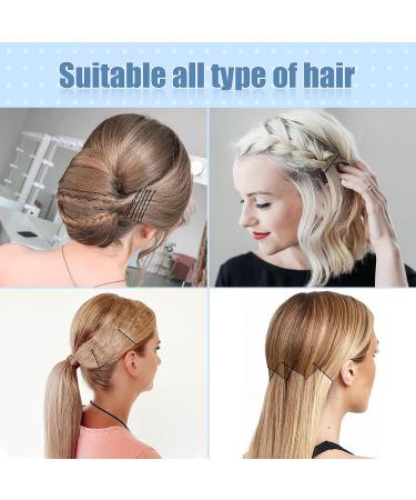Vlasy 220 Count Black Wave Style Bobby Pins - Invisible Hair Clips Bulk for Women and Girls - Hair Grips for All Hair Types - Buy Online on SooperMarket.com