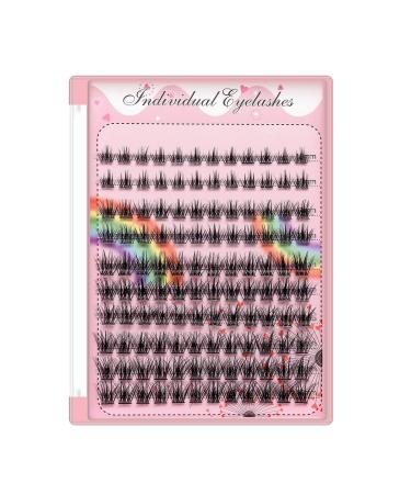 Bodermincer 120 Cluster Mixed Professional Individual EyeLashes - 10-12-14-16mm - False Eyelash Extension - Buy Online on SooperMarket.com