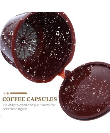 Hemoton 3pcs Coffee Filter Cup Strainer Reusable Coffee Filters Reusable Coffee Pod Filters Set Coffee Cup - Buy Online on SooperMarket.com