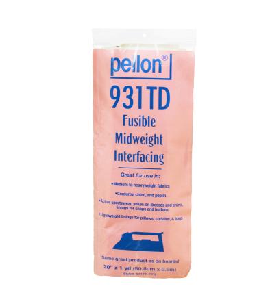 Pellon Fusible Interfacing 1 Yard (1 Pack  931TD)